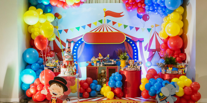 Birthday Celebration in Hotel Mockup