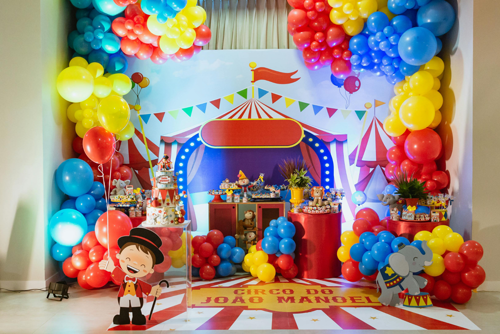 Birthday Celebration in Hotel Mockup