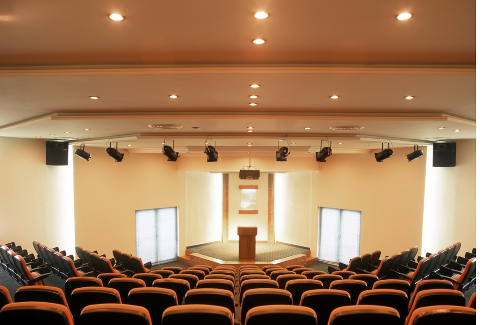 Conference in the Hotel Mockup