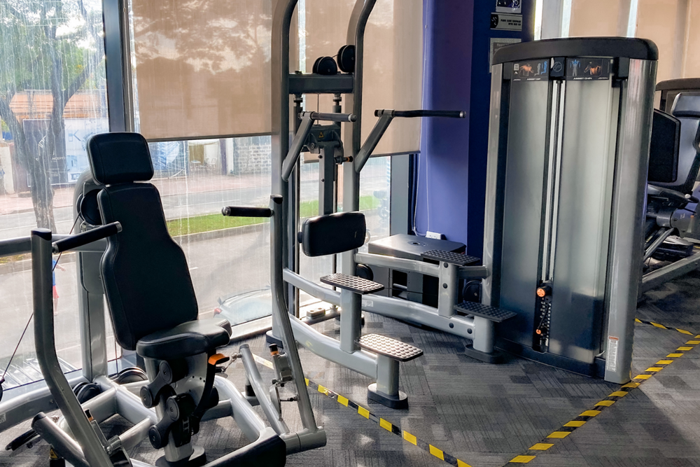 Hotel Mockup Fitness Center